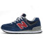 Кроссовки женские New Balance 574 Dark Blue Red Gray