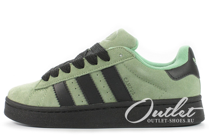 Кроссовки Adidas Campus 00s Pulse Mint Core Black HQ8706 зеленые