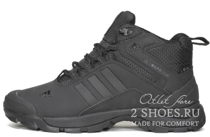 Кроссовки Adidas Terrex Climaproof Mid Winter Triple Black  черные