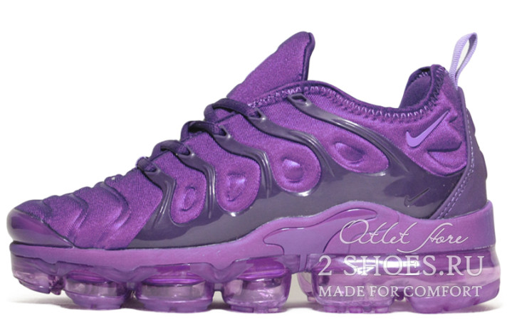 Кроссовки Nike VaporMax Plus Purple Violet  фиолетовые