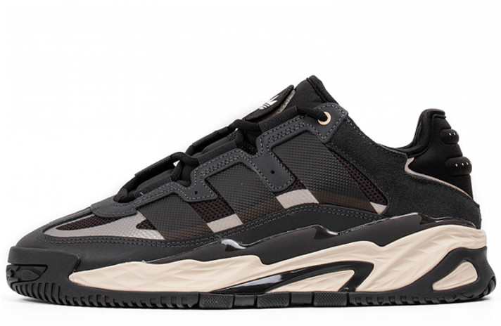 Кроссовки Adidas Niteball Black White GY8566 черные