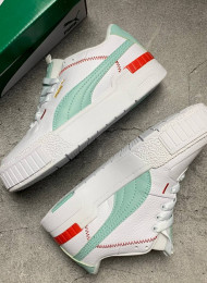 Кроссовки Puma Cali Sport Mix White Mint Red живое фото 1