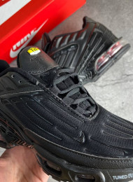 Кроссовки Nike Air Max TN Plus 3 Triple Black живое фото 3
