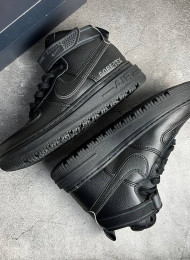 Кроссовки Nike Air Force 1 High Boot Gore-Tex Black живое фото 1