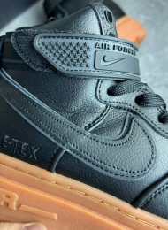 Кроссовки Nike Air Force 1 High Boot Gore-Tex Black Toffy живое фото 4